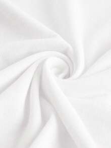 EMERY ROSE Cute Cat Love Dress Up Sweet Sister Style Print Casual Plus Size T-Shirt - White - View 6