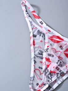 男士性感丁字裤，撩人曲线，舒适诱人 - 彩色 - 查看 7