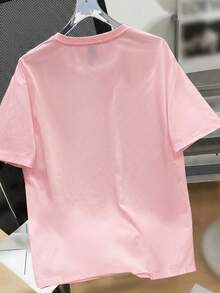 Women T-Shirts - Pink - View 2