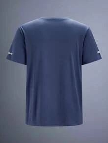 Driftmere 3件套男士夏季轻薄透气网眼针织速干短袖运动T恤，春夏皆宜，适合健身房锻炼、休闲运动、时尚运动，舒适无缝 - 彩色 - 查看 4