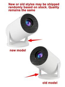 Teckwe "Mini Projector: Equipped With WiFi, 180° Rotation, Manual Adjustment Functions And A Built-In Speaker, Supports Full HD 1080P. It Is A Portable M5 Movie Projector, Compatible With TV Sticks, Windows, Android And USB."It Is Suitable For Families, Offices