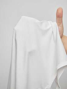 Activina Top sin mangas de unicolor casual con espalda de tirantes, versátil para el verano - Blanco - Ver 7