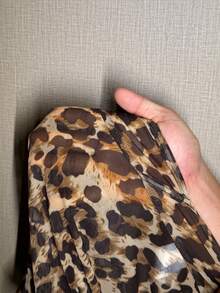 Slaydiva Phong cách giản dị cơ bản thường ngày cho lễ hội âm nhạc Xuân/Hè, Ngày Valentine, Y2K, phong cách đường phố ngọt ngào, người nổi tiếng trên mạng, bán chạy nhất, hẹn hò hàng ngày, phong cách cô gái nóng bỏng, xuyên thấu, cổ tròn, tay dài, hở lưng, họa tiết da báo, áo lót ôm sát, áo liền thân nữ -B, áo liền thân, áo tắm họa tiết báo đốm, áo tắm họa tiết da báo. - Nhiều màu - Xem 7