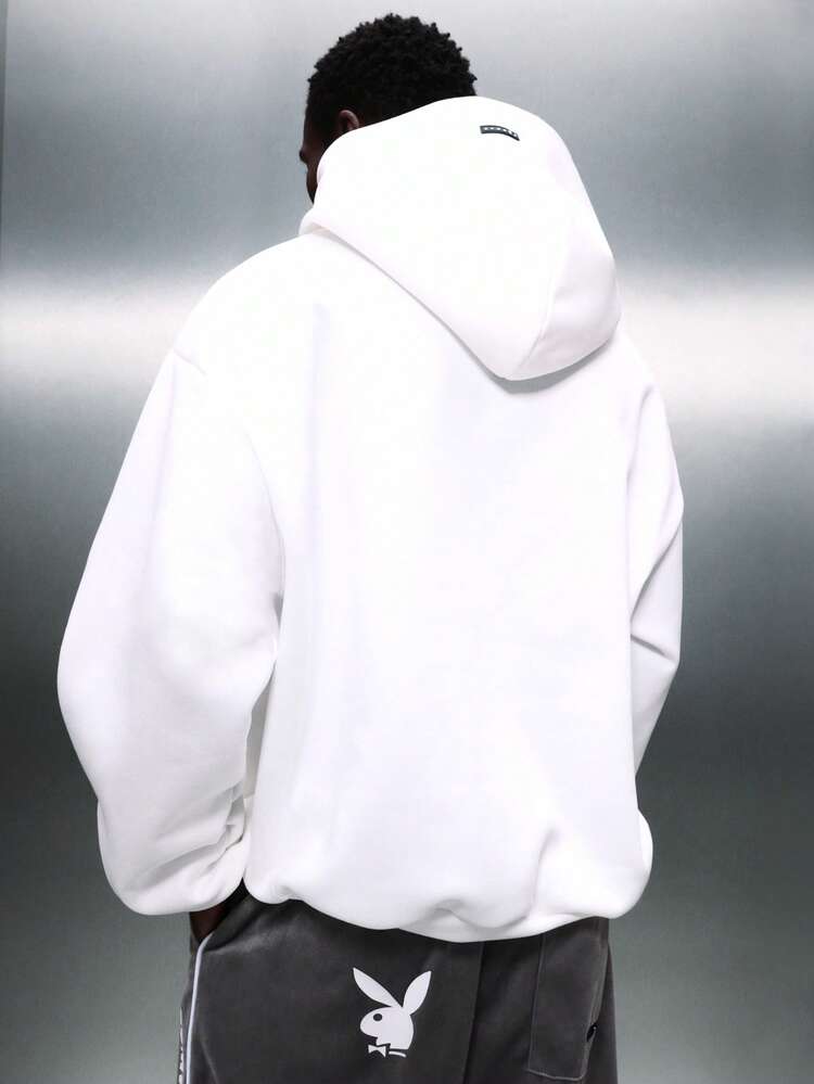 PLAYBOY X SUMWON センターポケット付きロゴパーカー