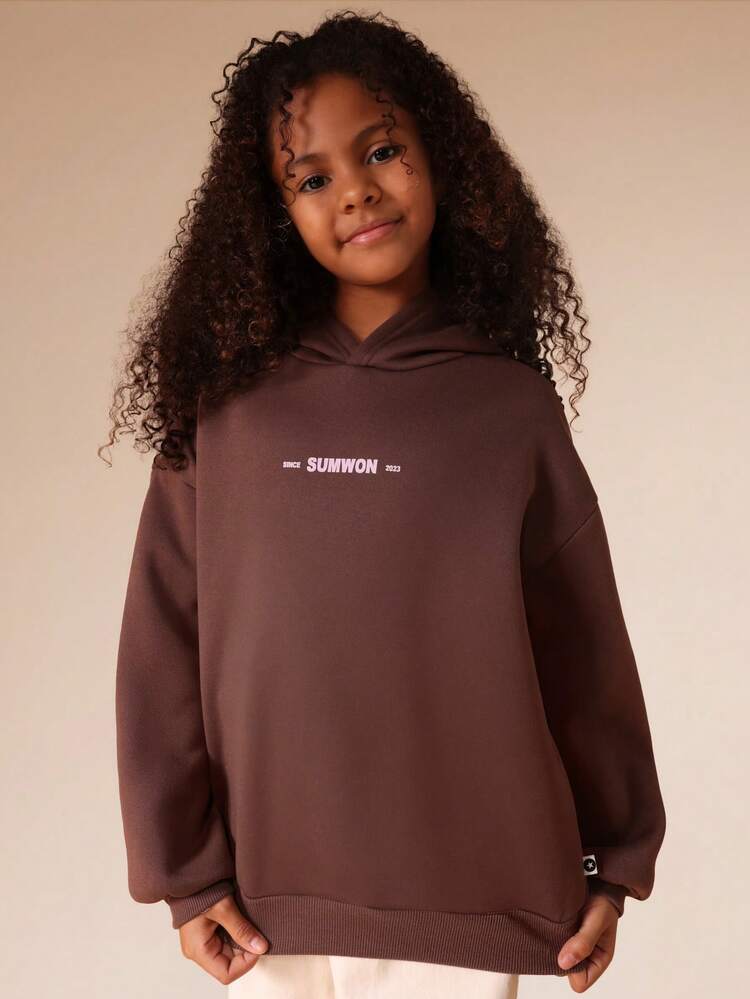 Sweat à capuche oversize avec imprimé Capri Italy