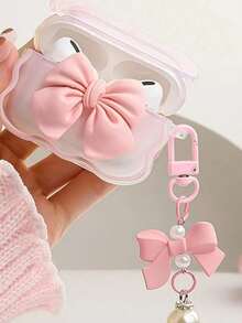 Vỏ bọc nơ hồng thanh lịch tương thích với 1/2/3/Pro/Pro2/4, Vỏ bảo vệ tai nghe không dây, Quà tặng dễ thương cho bạn gái, bạn trai, quà tặng ngày lễ tình nhân - Nhiều màu - Xem 11