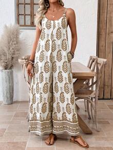 EMERY ROSE 女士复古印花连体裤 - 彩色 - 查看 6