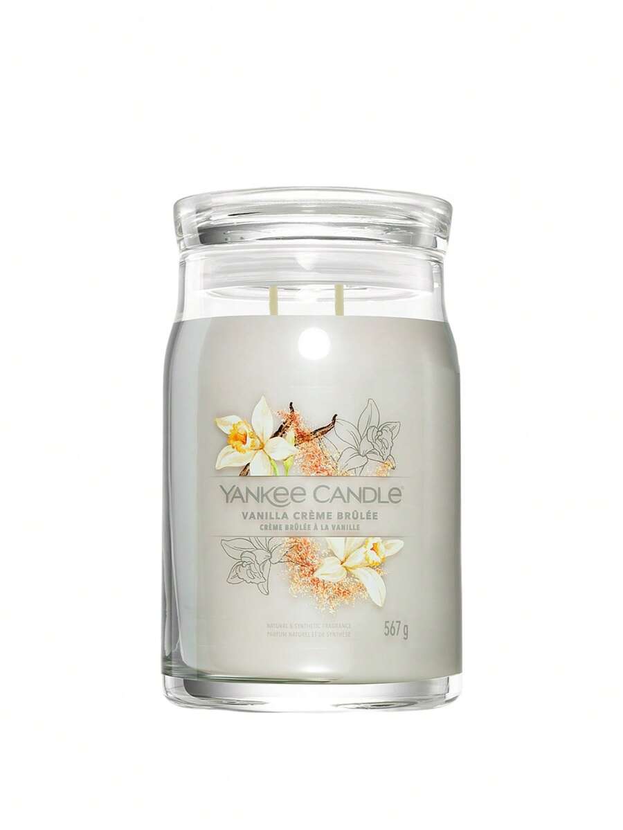 Yankee Candle Vanilla Crème Brûlée Signature Large Jar Candle 567 g - Einheitsgröße - Übersicht 1