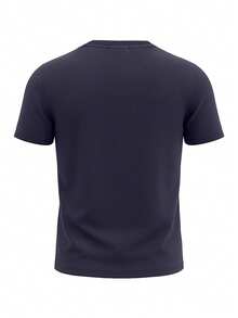 Hugo Boss Men's V Shirt Navy Blue - Navy Blue - View 5