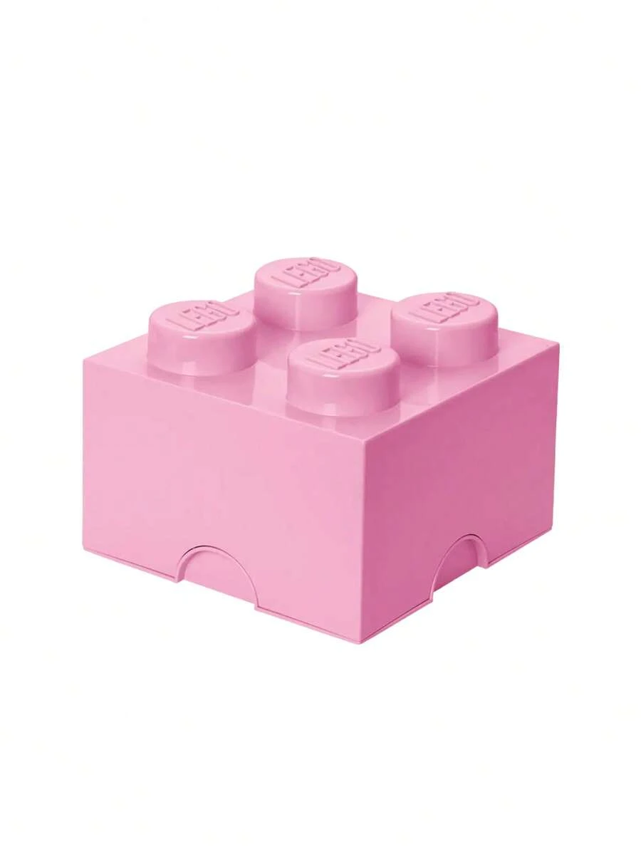 LEGO Other® 4-Stud Storage Brick Pink 5.6L Kids Ages 6 Years+ 5706773400386 - Multicolor - View 1