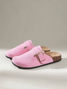 Solecia 女士时尚办公舒适户外休闲勃肯鞋 - 粉色 - 查看 2