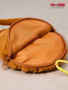 TOM & JERRY X Joivida Lovely Jerry 圆形无绒填充挂包 – 超萌卡通风格钱包配饰