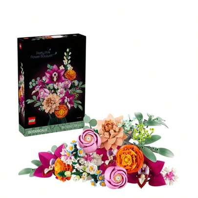 LEGO Botanicals Collection Pretty Pink Flower Bouquet Age 18 Years+ 10342