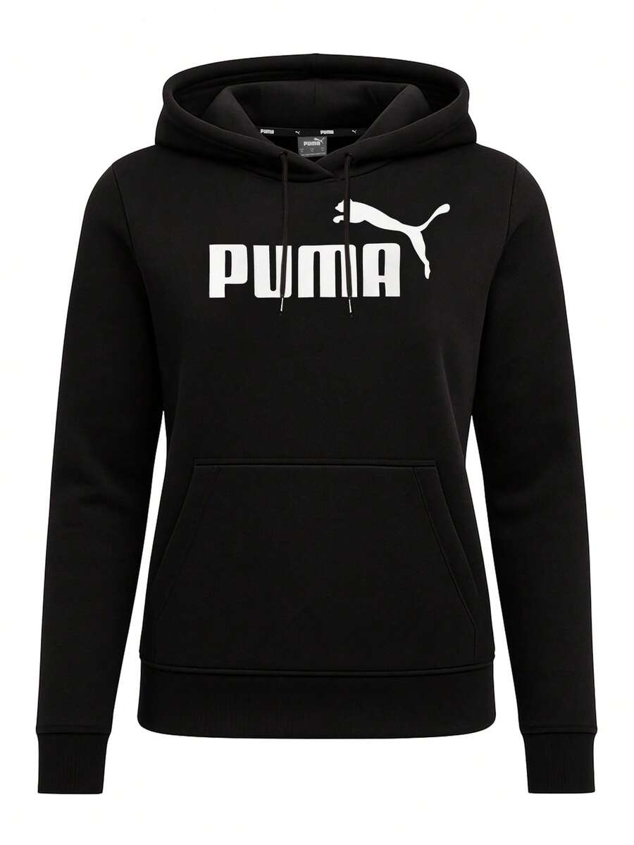 Puma Essentials Women Hoodie Black - Svart - Visa 1