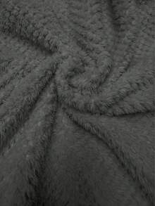 GlowEve Women's Autumn/Winter New High-End Niche Fuzzy Thermal Lined Sweatshirt - Light Grey - View 6