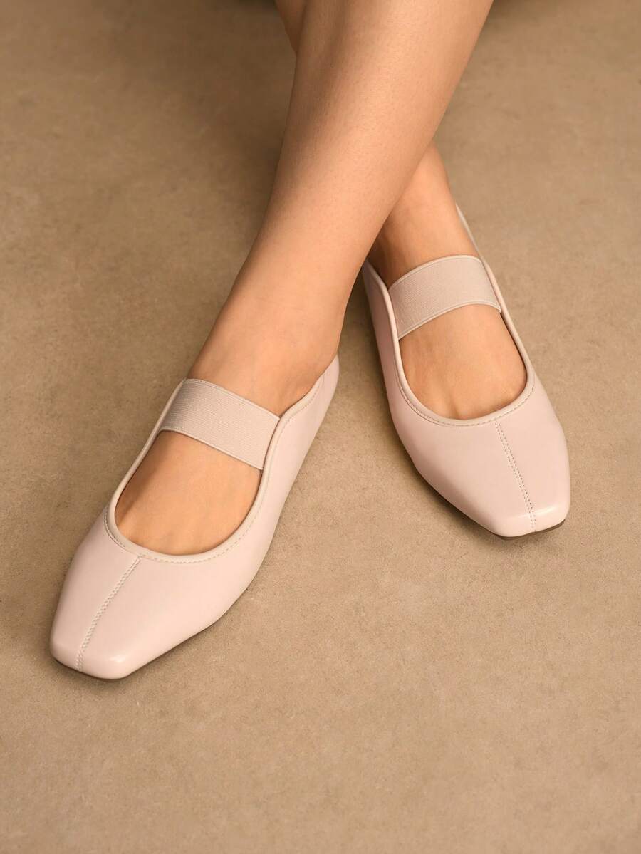 Rosivie 女士休闲百搭简约通勤平底鞋