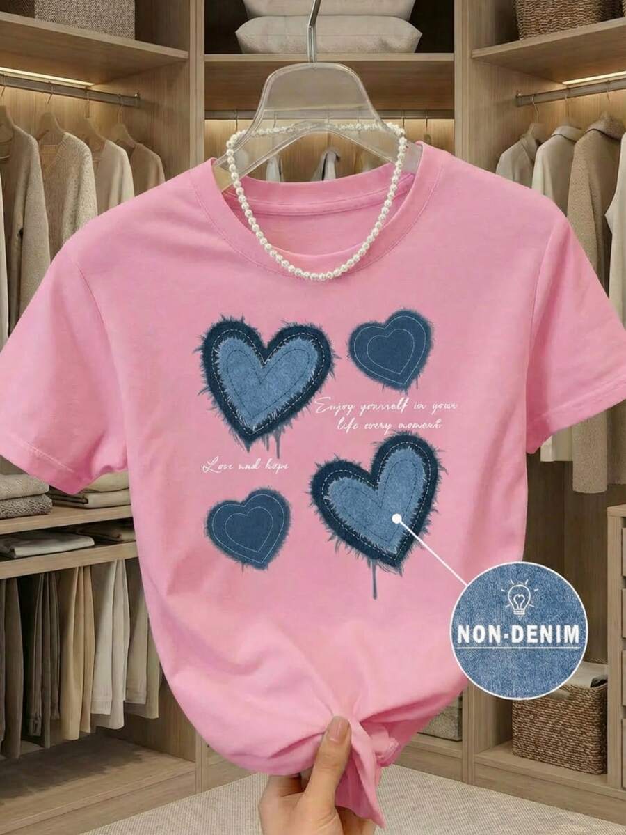 Women T-Shirts - Pink - View 1
