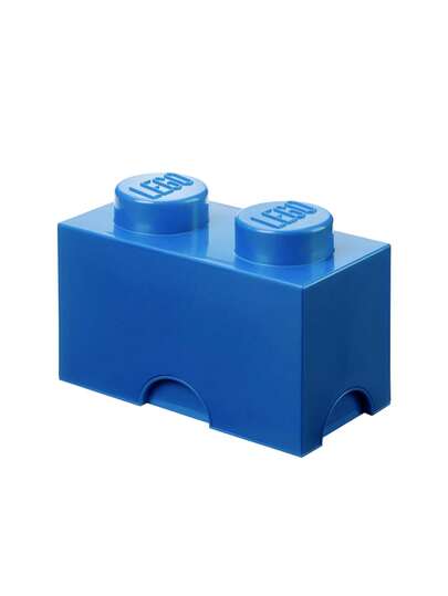LEGO Other® 2-Stud Blue Storage Brick Kids Ages 3 Years+ 5706773400218