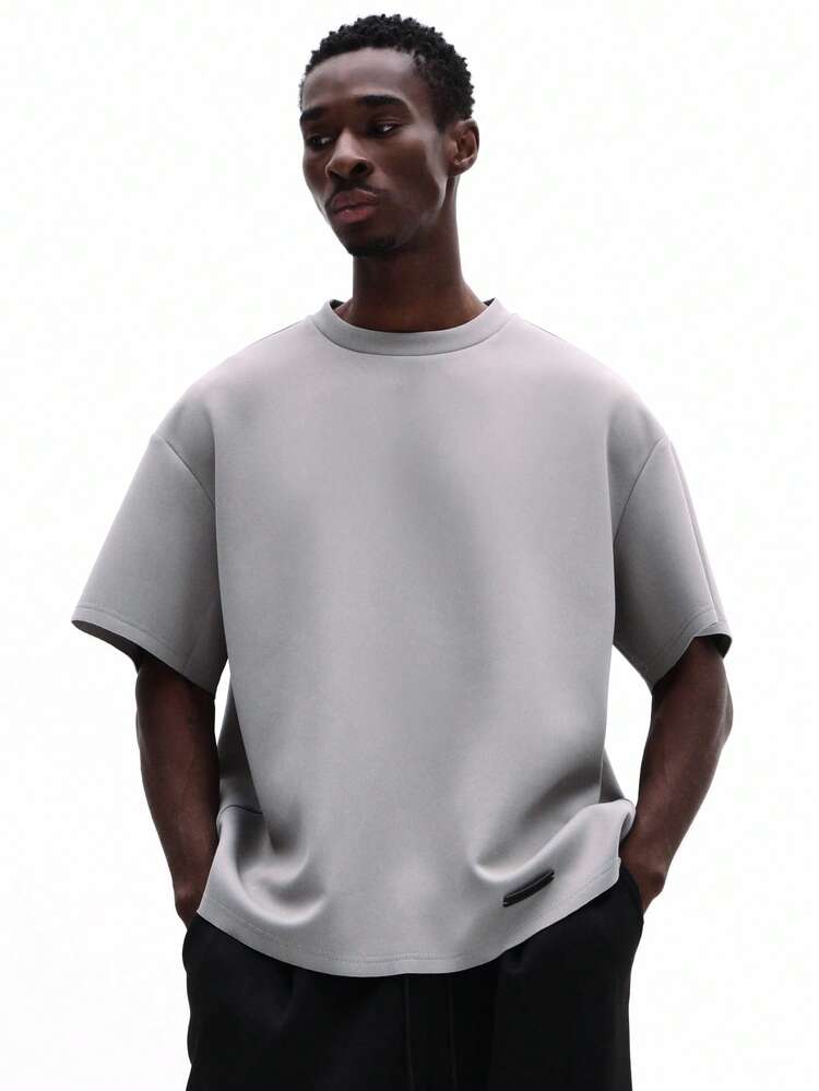 Oversized Boxy Crew Neck Tee