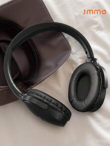 JMMO 无线耳机，带麦克风的无线耳机，超长续航，适用于电脑/iPad/智能手机，音乐/游戏