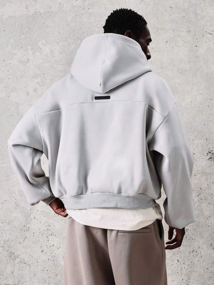 Boxy Hoodie With Centre Pocket