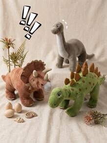 45 厘米 Wild Republic 恐龙毛绒玩具,恐龙填充动物,霸王龙,剑龙,雷龙毛绒玩具,儿童礼物,恐龙填充玩具,生日礼物圣诞装饰家居恐龙主题派对装饰 - 彩色 - 查看 13