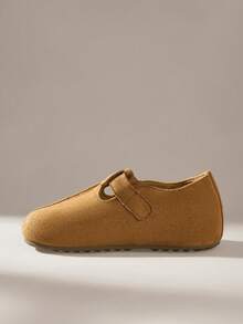 Solecia Women's Casual Versatile Commute Simple Buckle Flats - Brown - View 3