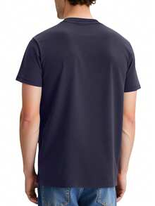 Hugo Boss Men's V Shirt Navy Blue - Navy Blue - View 2