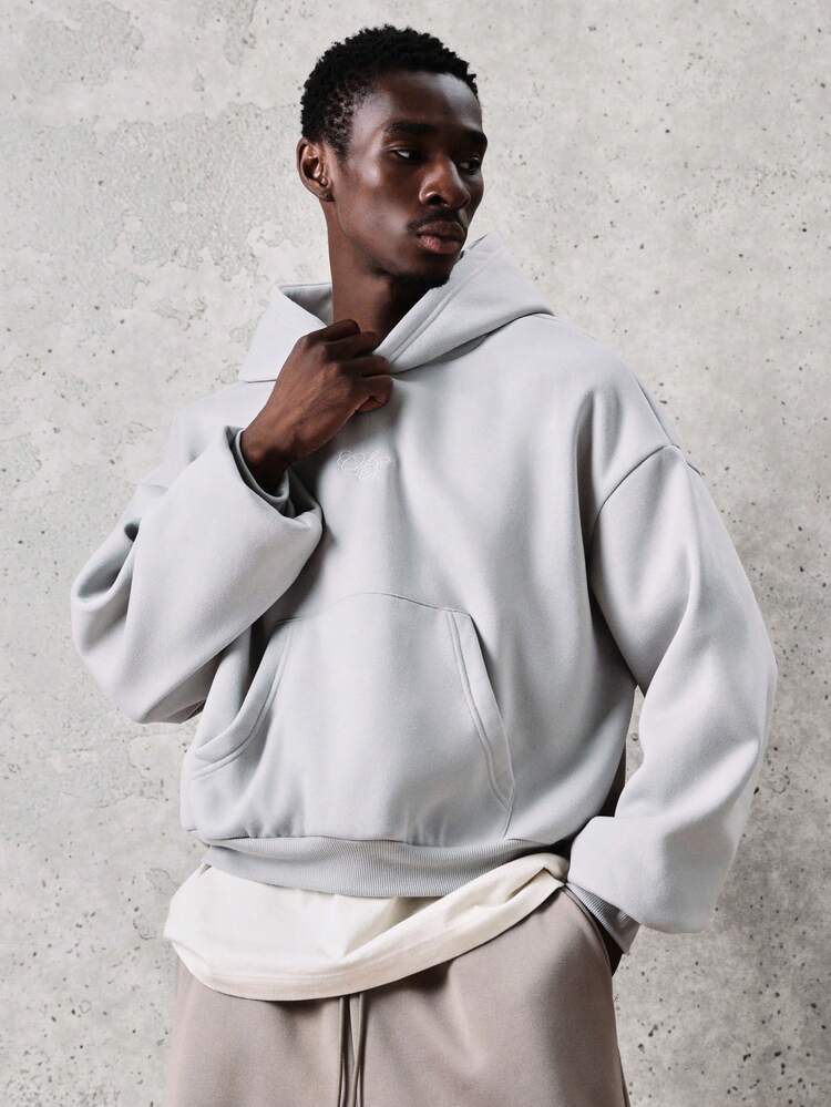 Boxy Hoodie With Centre Pocket
