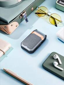 JMMO 便携式男士理发器，USB-C充电式剃须刀，电动往复式剃须刀，防水，无线，双效合一，理发剃须二合一，商务旅行必备 - 黑色 - 查看 6