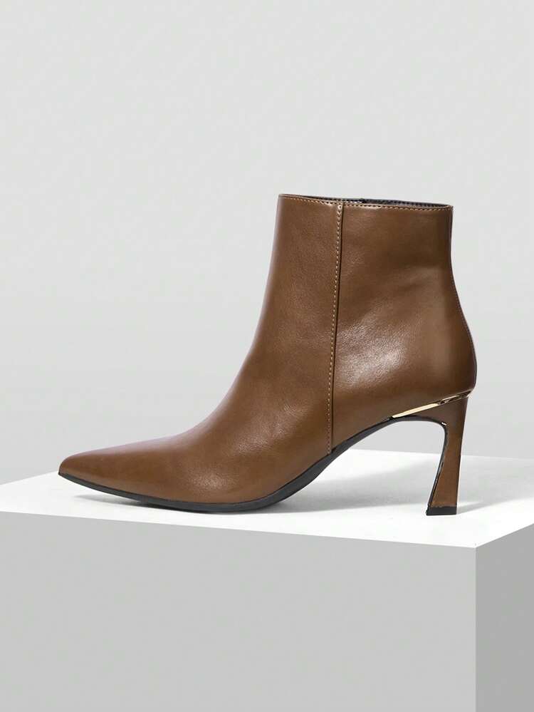 WOMEN'S NEW STYLE HIGH HEEL STRAIGHT TUBE ANKLE BOOTS FOR CHRISTMAS