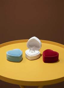 1pc Waterproof And Scratch-Resistant, Ring Box, Daily Wearing Suggestions, Engagement, Wedding Jewelry Storage, Jewelry Box, Ring Box, Gift Box, Valentine's Day Gift - Multicolor - View 2