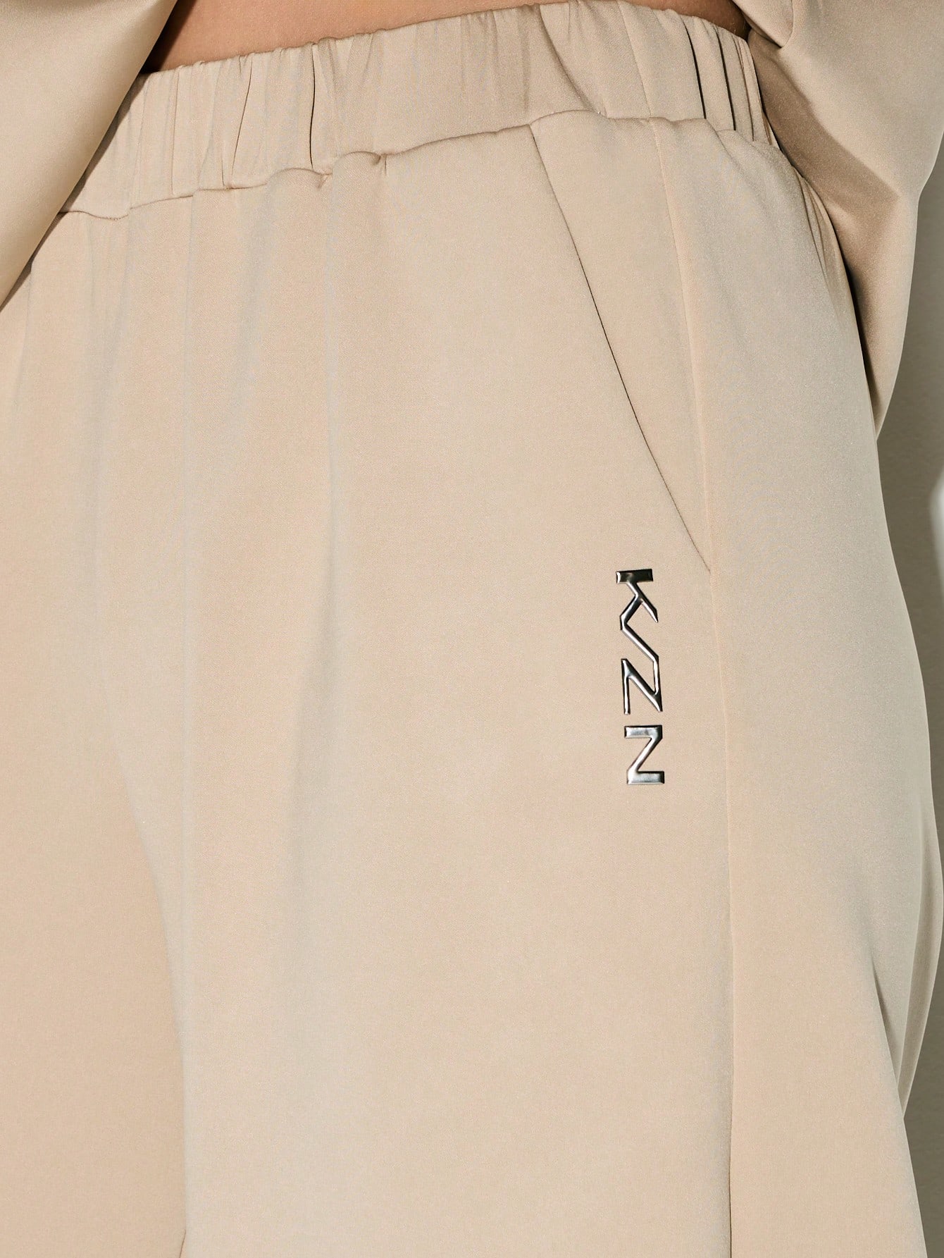 KIZN Wide Leg Drawstring Sweatpants With Side Pockets