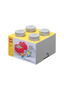 LEGO Other® 4-Stud Storage Brick Medium Stone Gray 5.6L Kids Ages 6 Years+ 5711938034276 - 彩色 - 查看 7
