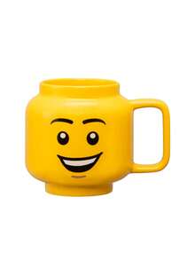 LEGO Minifigures ® Large Happy Boy Ceramic Mug Kids Ages 3 Years+ 5711938247652 - Multicolor - View 1