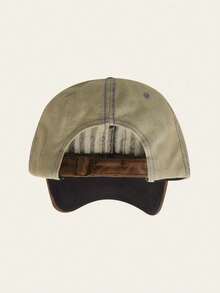 Men Letter Patch Baseball Cap Street