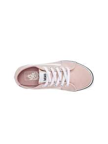 Vans Filmore Decon Lace Up Cupsole Checkred Trainers Canvas Sepia Rose VCV4O3N - Pink - View 2