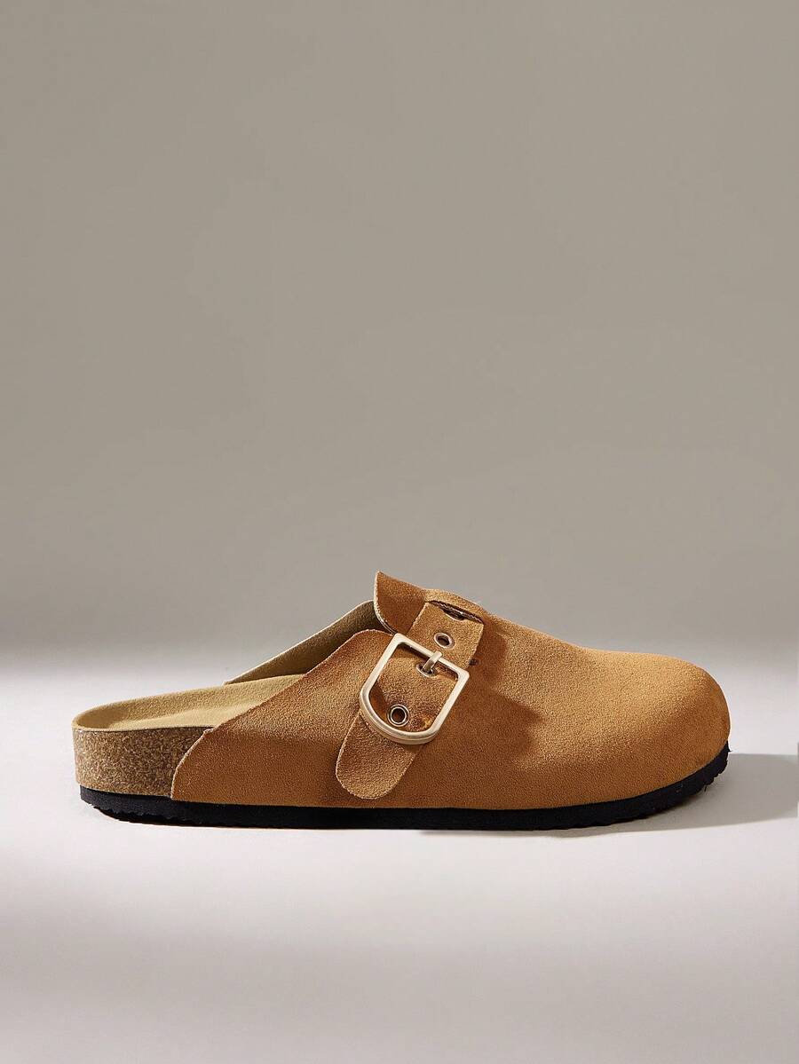 Solecia Women's Casual Versatile Commute Slip-On Flats - Brown - View 1