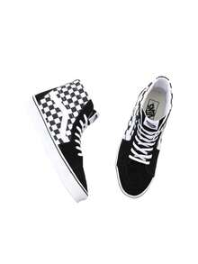 Vans SK8-Hi Trainers Black / White VA32QGHRK - 黑色/純白色 - 查看 2