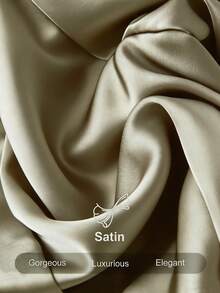 GlowEve CURVE Đầm sơ mi tay dài màu trơn thanh lịch cỡ lớn dành cho nữ, có thắt lưng, cài nút đơn - Lạc đà - Xem 3