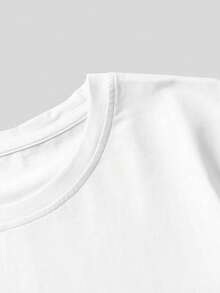 Ropa de mujer casual de manga corta, camiseta impresa, cuello redondo, ropa de mujer casual de verano elegante y cómoda - Rojo - Ver 3
