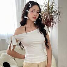 Women Blouses - White - View 3