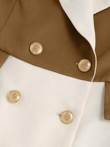 GlowEve CURVE Plus Size Women Elegant Sleeveless Blazer