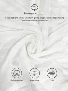 Sweetra Süßes, lässiges, kurzes weißes Kleid mit geblümtem, geschichtetem Saum, Frühling/Sommer - Weiss - Übersicht 5