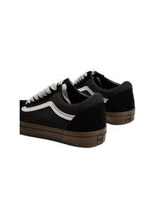 Vans Old Skool Heavy Canvas Sneakers Black VA2Z48BMA - Noir - Voir 4