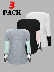 Maternity Blouses - 3PCS - View 2