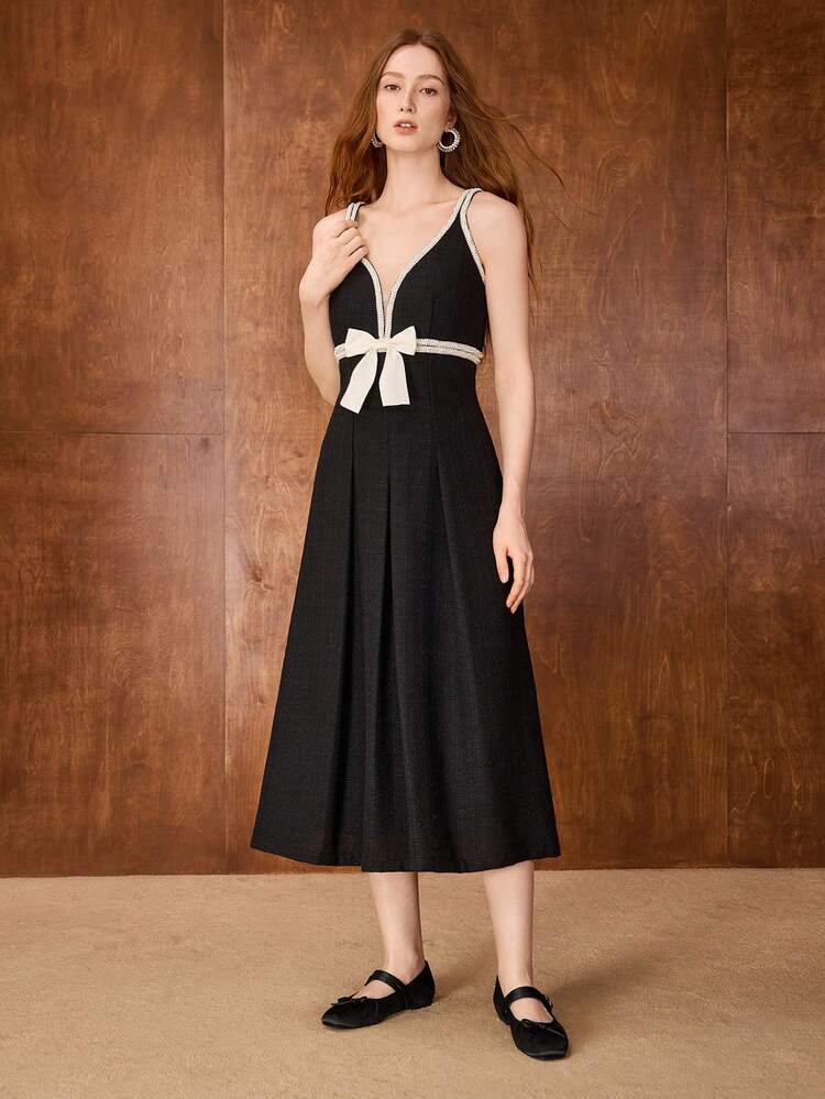 SAPATILHAS FEMININAS ELEGANTES E MINIMALISTAS PARA TRANSPORTE DIÁRIO, COM LAÇO DECORATIVO E FIVELAS DUPLAS, EM COR SÓLIDA