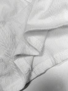 SHEIN EZwear Summer Solid Backless Crop Halter Top - White - View 6