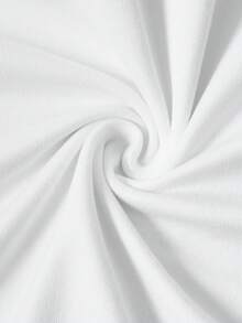 Manfinity Homme Unisex Happy New Year 2026 White T-Shirt, Holiday Golden Ribbon Element 2026 New Year Limited Edition Couple Crew Neck T-Shirt - White - View 4