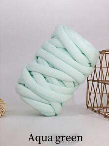 1pc 500g Chunky Yarn For Hand Knitting Blanket,Vegan Super Soft Giant Yarn For Arm Knitting,DIY Yarn Blanket For Pet Bed,Bulky Yarn Tube For Pillow,Bulky Yarn,Bags,DIY Craft (Multiple Colors Optional)